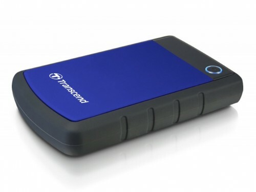 HDD Transcend StoreJet 25H3B / 1.0TB / 2.5" / USB3.0 / Cyan