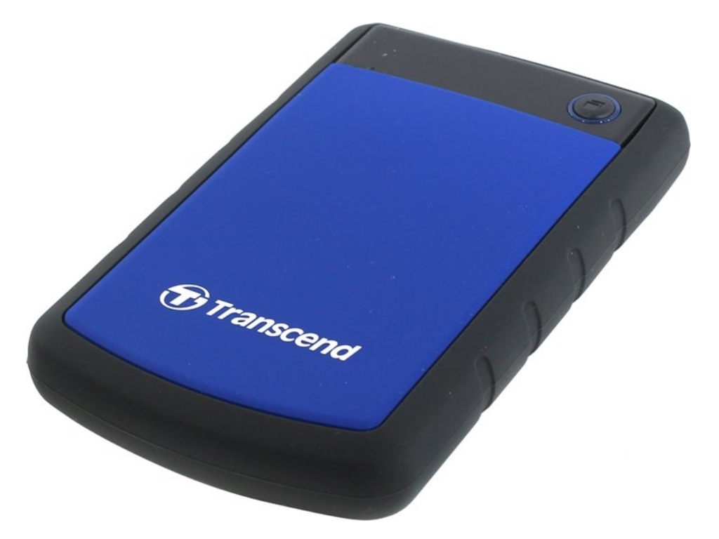 HDD Transcend StoreJet 25H3B / 1.0TB / 2.5" / USB3.0 / Cyan