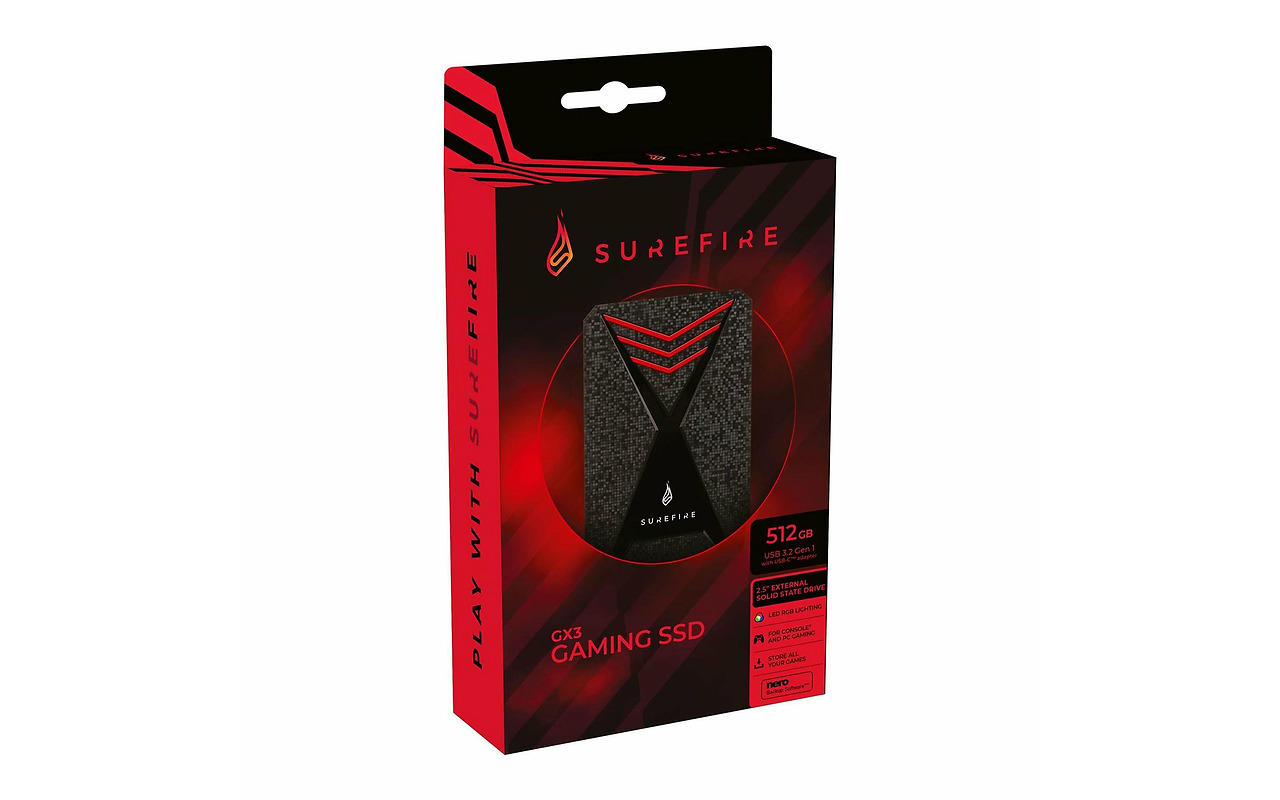 SureFire GX3 Gaming 512GB SSD / 53683