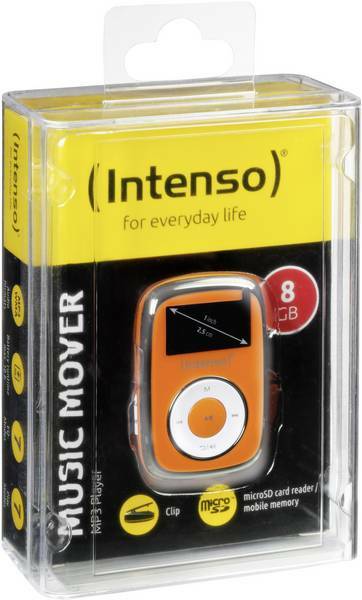 Intenso MP3 Player Music Mover / 8Gb Orange
