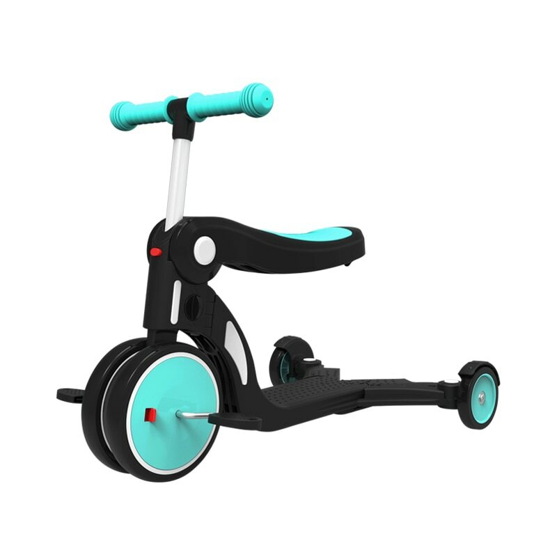 Xiaomi BeBehoo 5 In 1 Kids Balance Tricycle Blue