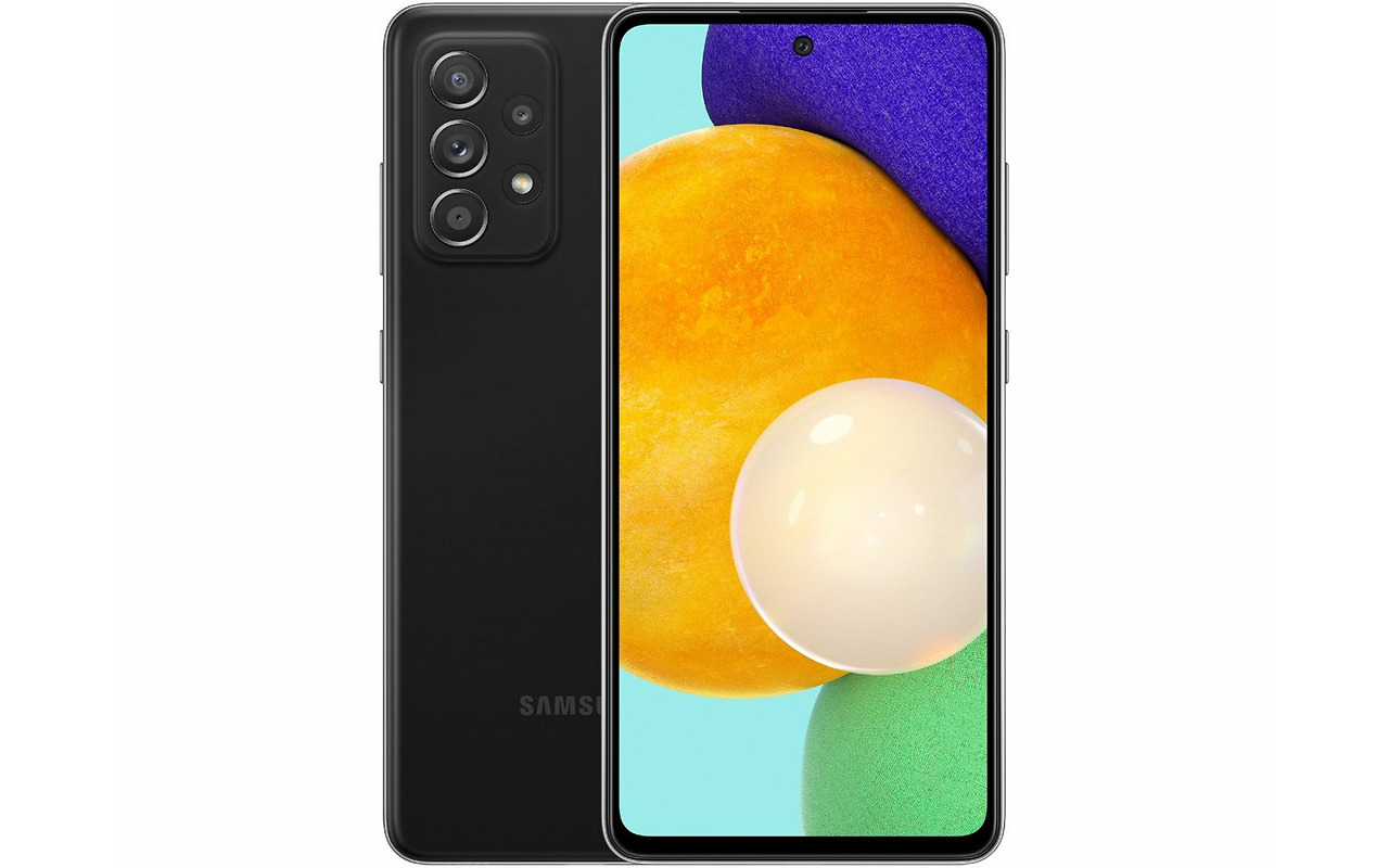 Samsung Galaxy A52 / 6.5" 1080x2400 / Snapdragon 720 / 4Gb / 128Gb / 4500mAh / Black