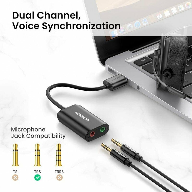 UGREEN UGR30724 / USB 2.0 External Sound Adapter