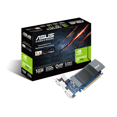 ASUS GeForce GT710 1GB GDDR5 32bit / GT710-SL-1GD5-BRK /