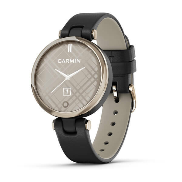 GARMIN Lily Dark Bronze Bezel with Paloma Case and Italian Leather Band / 010-02384-B1