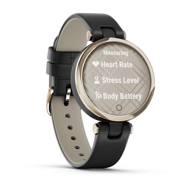 GARMIN Lily Dark Bronze Bezel with Paloma Case and Italian Leather Band / 010-02384-B1