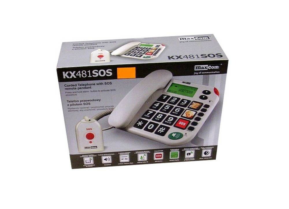 MAXCOM KXT481 SOS