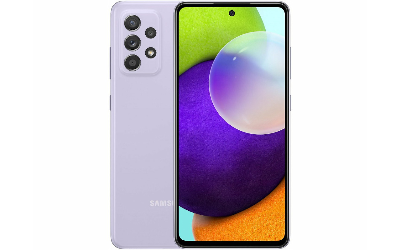 Samsung Galaxy A52 / 6.5" 1080x2400 / Snapdragon 720 / 4Gb / 128Gb / 4500mAh / Purple