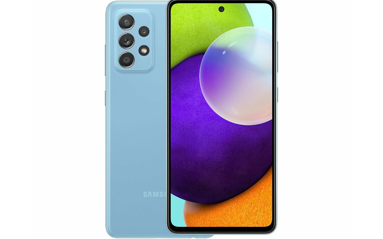 Samsung Galaxy A52 / 6.5" 1080x2400 / Snapdragon 720 / 4Gb / 128Gb / 4500mAh / Blue