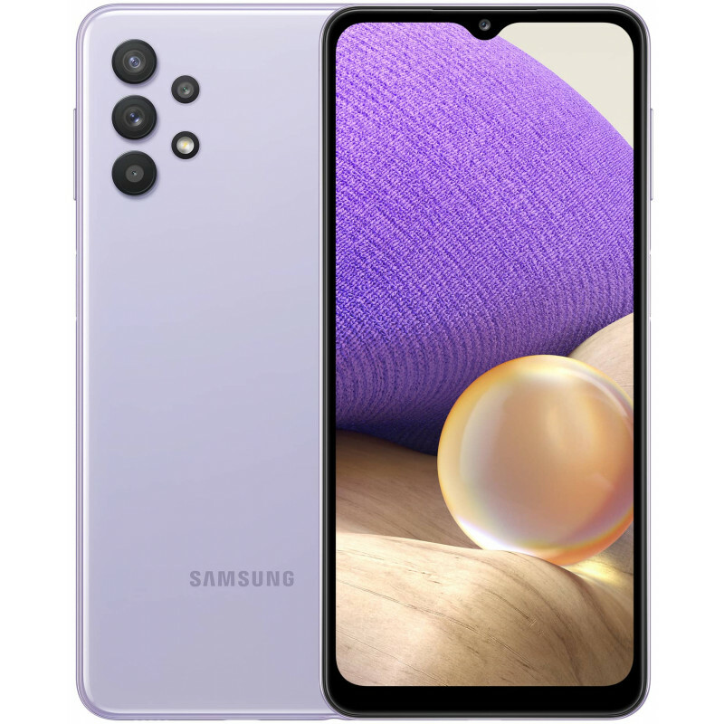 Samsung Galaxy A32 / 6.4" FullHD+ / Helio G80 / 4Gb / 128Gb / 5000mAh / Purple