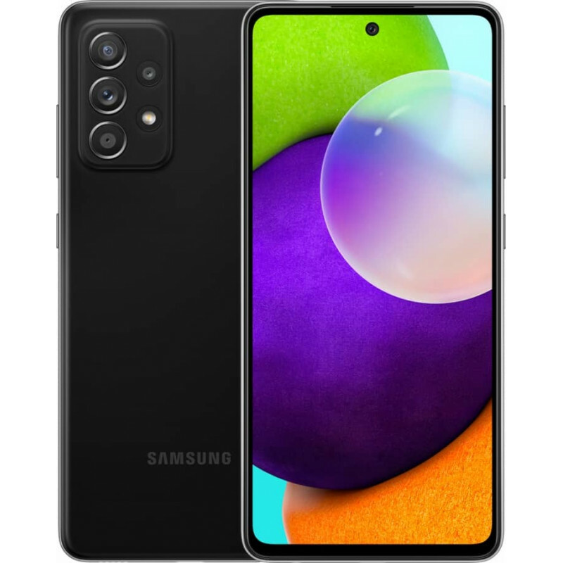 Samsung Galaxy A52 / 6.5" 1080x2400 / Snapdragon 720 / 8Gb / 256Gb / 4500mAh / Black