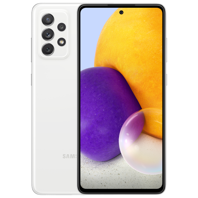 Samsung Galaxy A72 / 6.7" 1080x2400 / Snapdragon 720G / 6Gb / 128Gb / 5000mAh / White