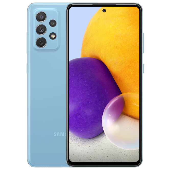 Samsung Galaxy A72 / 6.7" 1080x2400 / Snapdragon 720G / 6Gb / 128Gb / 5000mAh / Blue
