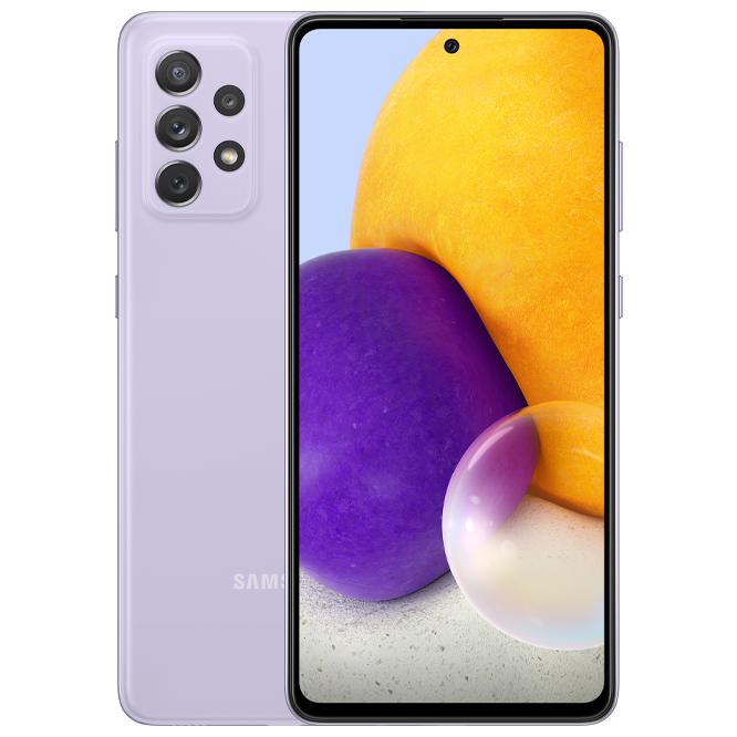 Samsung Galaxy A72 / 6.7" 1080x2400 / Snapdragon 720G / 6Gb / 128Gb / 5000mAh / Purple