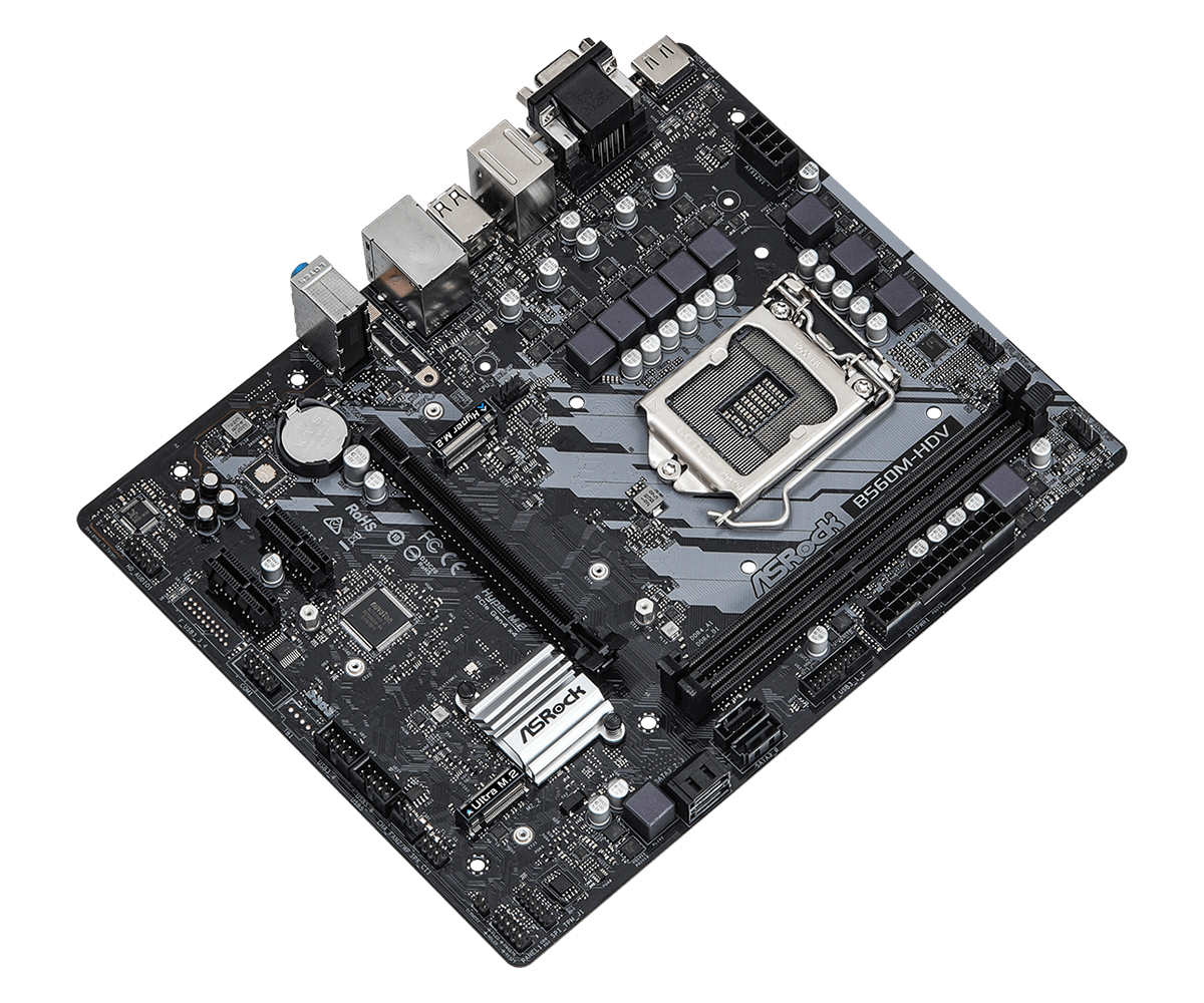 ASRock B560M-HDV / mATX Socket 1200 DDR4 4400+