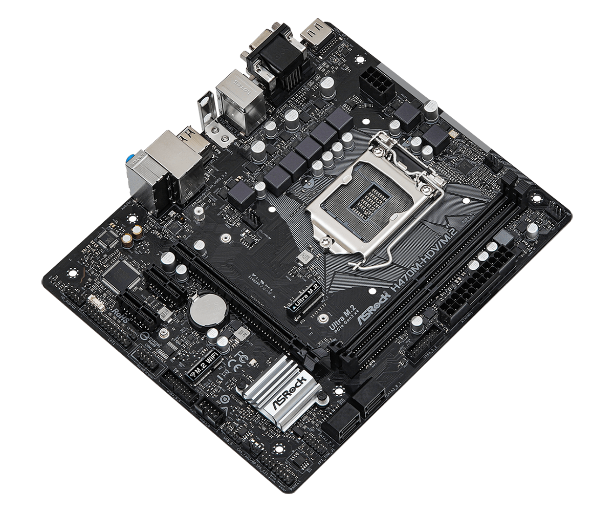 ASRock H470M-HDV/M.2 / mATX Socket 1200 DDR4 2933