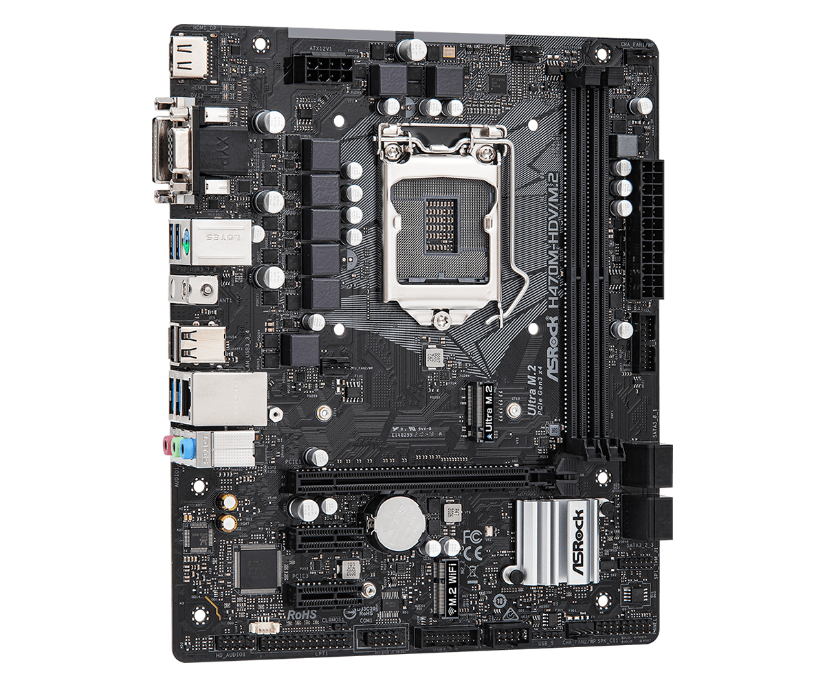 ASRock H470M-HDV/M.2 / mATX Socket 1200 DDR4 2933