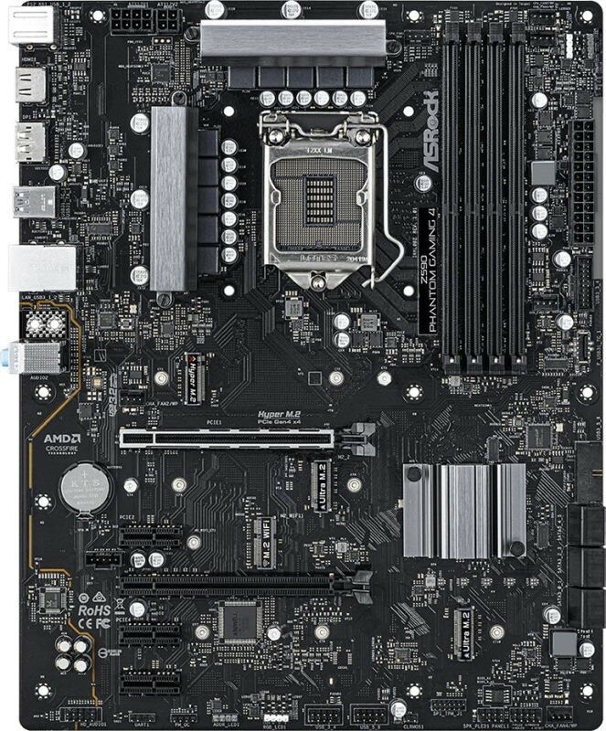 ASRock Z590 PHANTOM GAMING 4 / ATX Socket 1200 DDR4 4400+