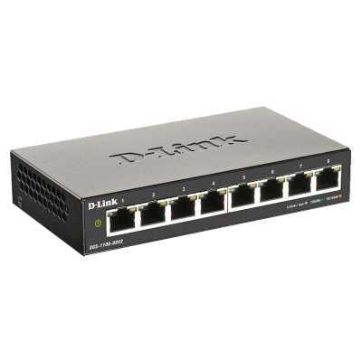 D-link DGS-1100-08V2/A1A / 8-port 10/100/1000 Base-T SMART