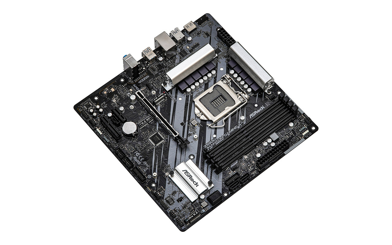 ASRock Z590M PHANTOM GAMING 4 / mATX Socket 1200 DDR4 4400+