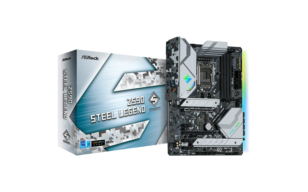 ASRock Z590 STEEL LEGEND / ATX Socket 1200 DDR4 4800+