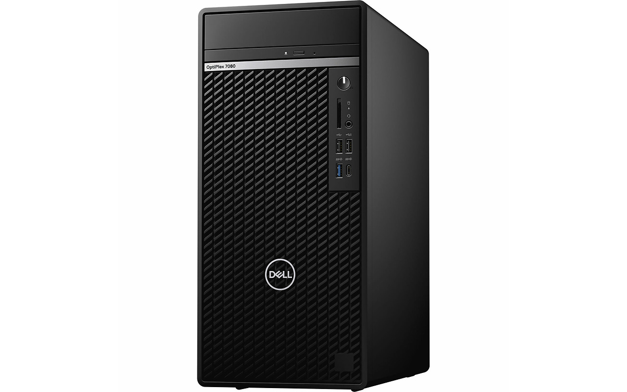 DELL OptiPlex 7080 MT / lnteI Core i7-10700K / 16GB DDR4 / 512GB NVMe / 2.0TB HDD / GTX1660 Super 6Gb / Windows 10 PRO /