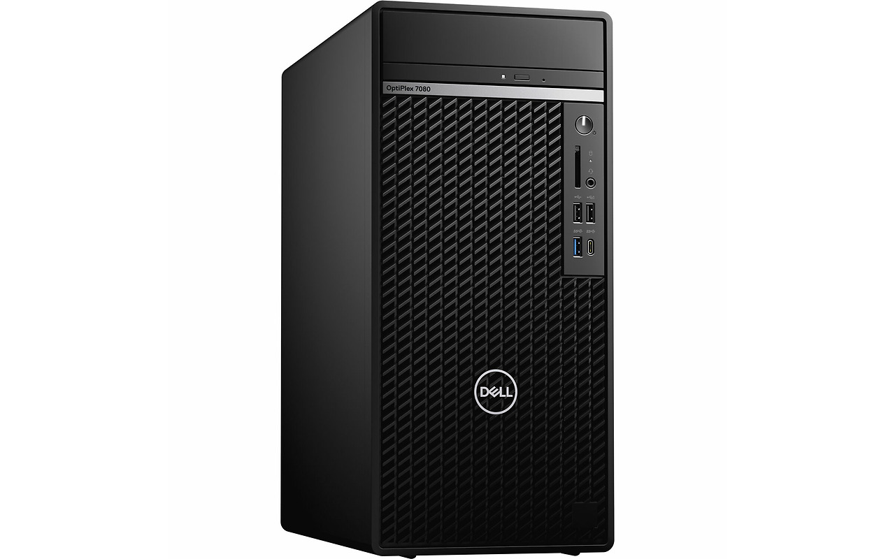 DELL OptiPlex 7080 MT / lnteI Core i7-10700K / 16GB DDR4 / 512GB NVMe / 2.0TB HDD / GTX1660 Super 6Gb / Windows 10 PRO /
