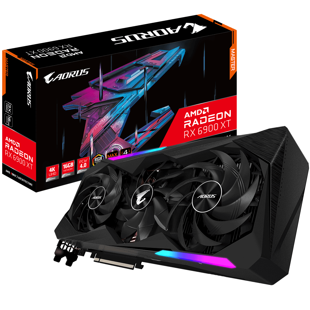 GIGABYTE Radeon RX 6900 XT 16GB GDDR6 256bit Aorus Master / GV-R69XTAORUS M-16GD