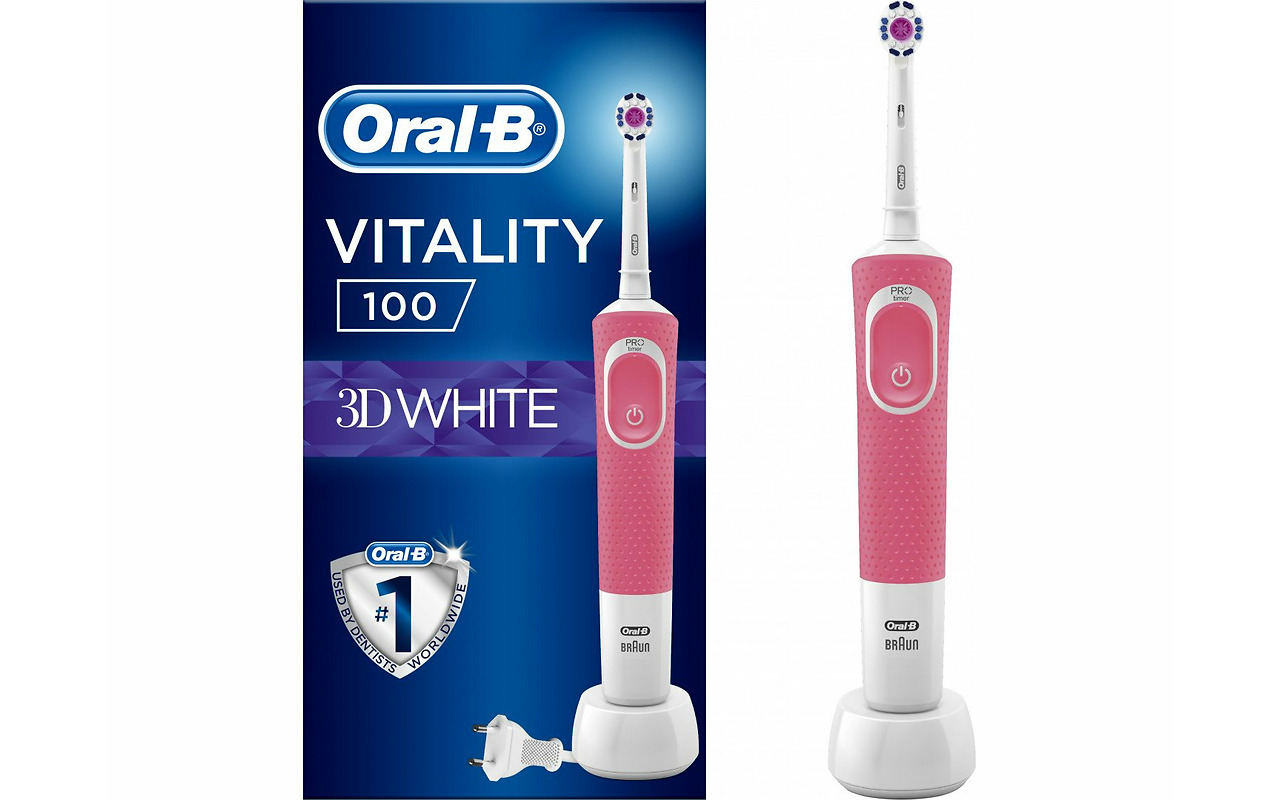 Braun Vitality 100 Cross Action / Pink