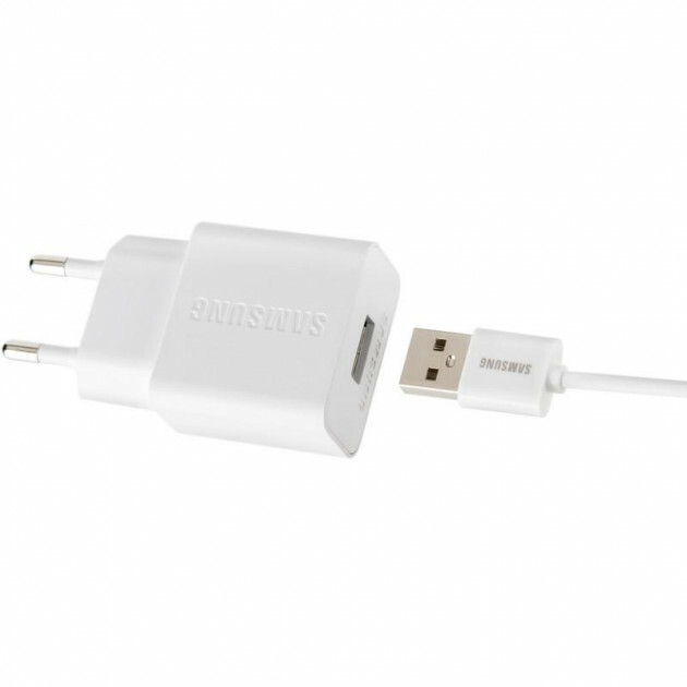 Charger Samsung EP-TA20 Fast Travel Charger + microUSB Cable / White