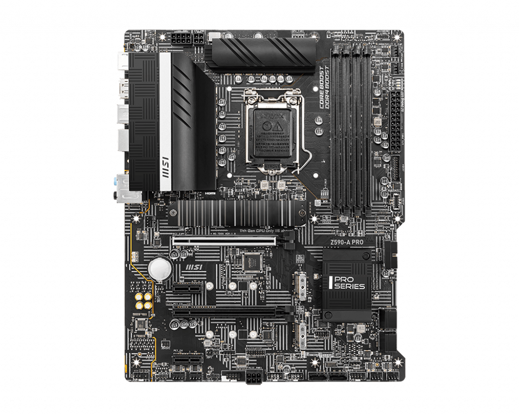 MSI Z590-A PRO / ATX Socket 1200 Dual 4xDDR4 5333