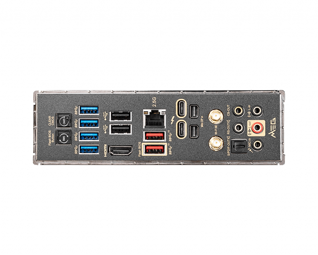 MSI MEG Z590 ACE / 16+1 ATX Socket 1200 Dual 4xDDR4-5600