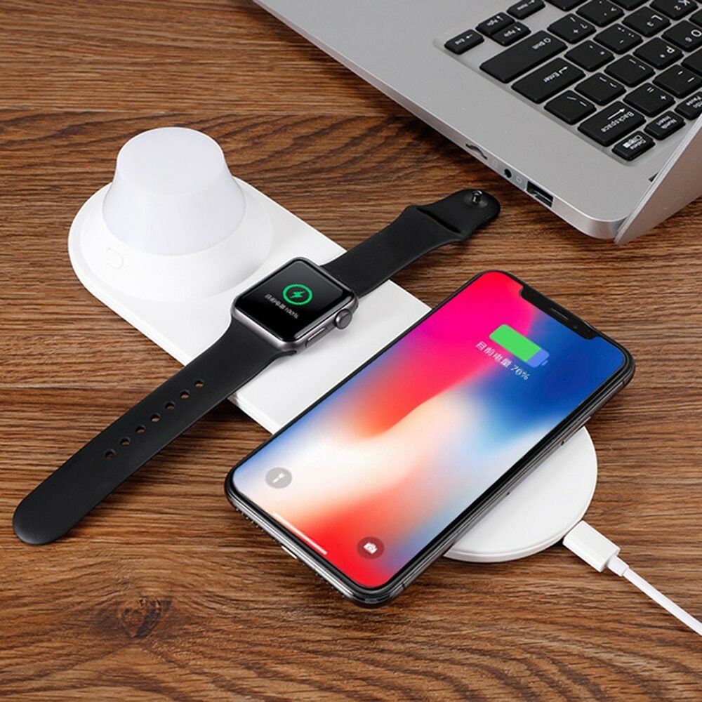 Xiaomi Wireless Charging with Yeelight Night Lamp / White