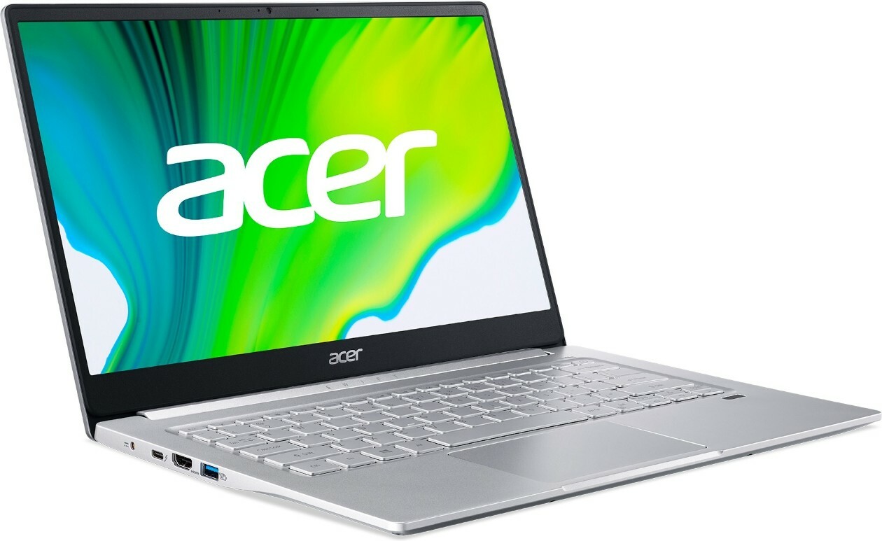 ACER Swift 3 SF314-59-39MT / 14.0" IPS FullHD / Intel Core i3-1115G4 / 8GB LPDDR4 / 512GB NVMe / No OS / NX.A0MEU.006