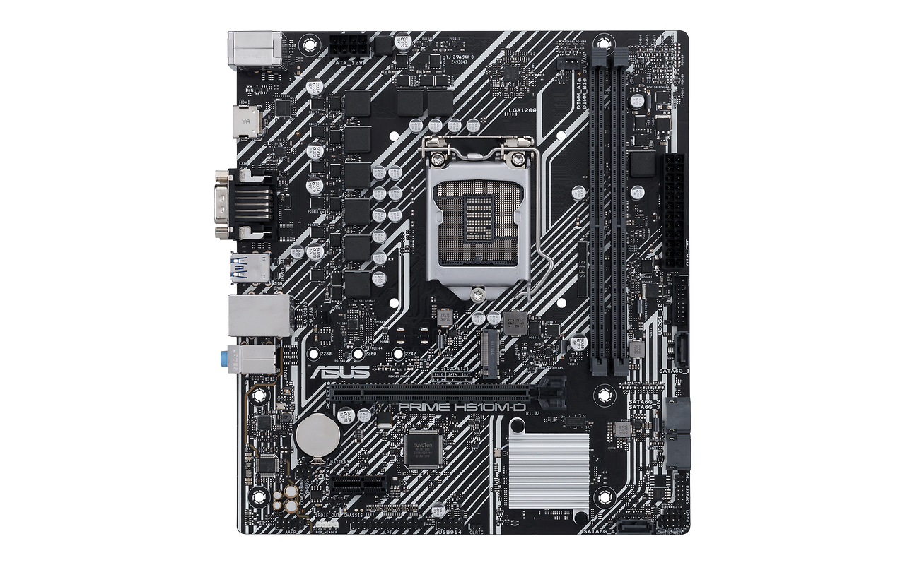 ASUS PRIME H510M-D / mATX LGA1200 Dual DDR4 3200MHz