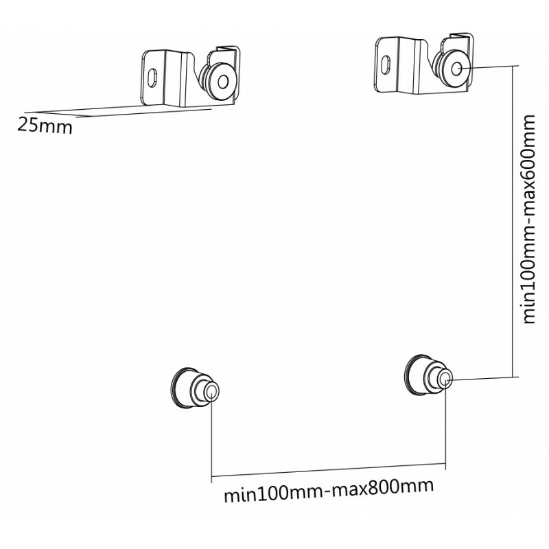 Reflecta MULTI-SLIM 70-8060 / Wall Mount