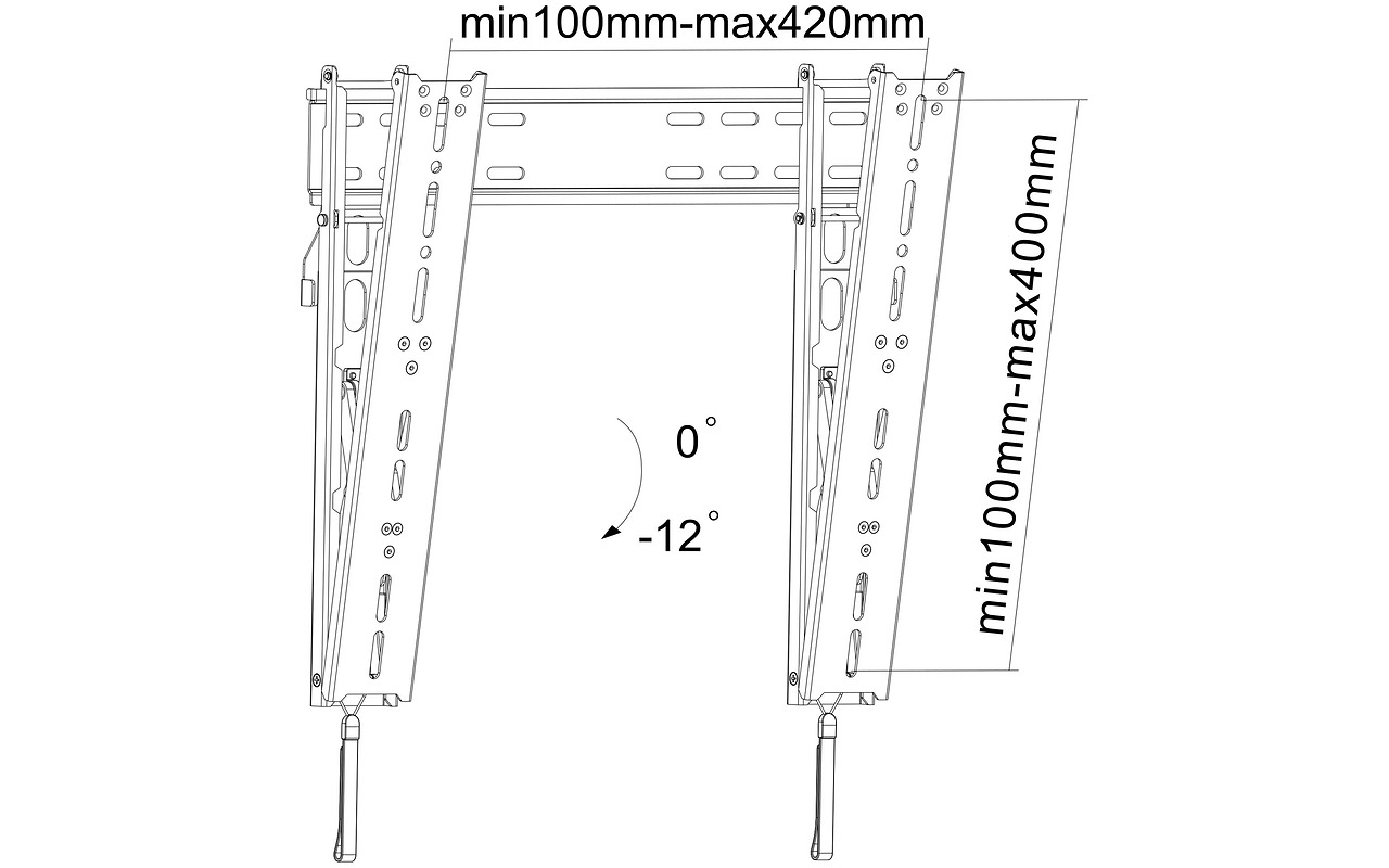 Reflecta SLIM 42-4040T / Wall Mount
