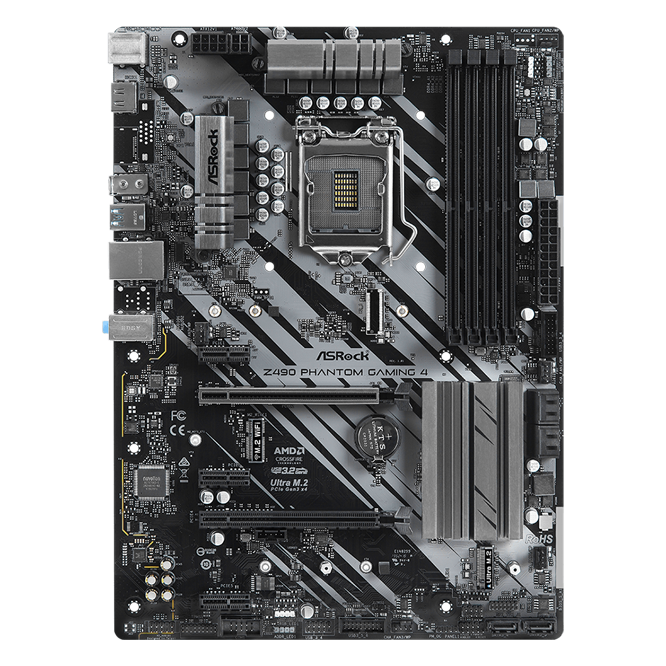 ASRock Z490 PHANTOM GAMING 4 / ATX Socket 1200 4x DDR4 4400+