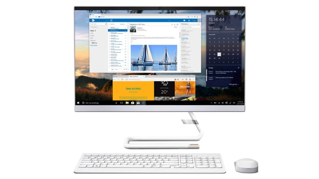 Lenovo IdeaCentre 3 24IIL5 / 23.8" FullHD IPS / Intel Core i7-1065G7 / 16GB DDR4 / 512GB NVMe / DOS / F0FR0086RK /