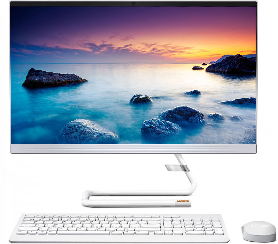 Lenovo IdeaCentre 3 24ARE05 / 23.8" FullHD / AMD Ryzen 3 4300U / 8GB DDR4 / 256GB NVMe / AMD Radeon Graphics / No OS / White