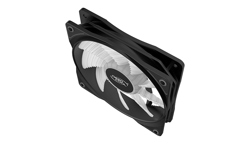 Deepcool RF120W / PC Case Fan / DP-FLED-RF120-WH