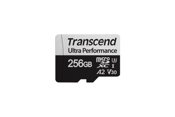 Transcend TS256GUSD340S / 256GB MicroSD + SD adapter