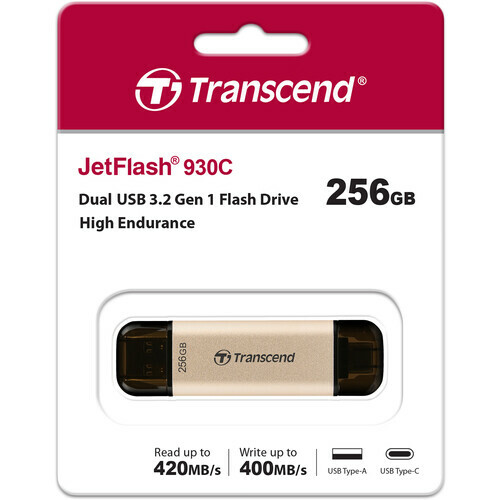 Transcend JetFlash 930C / 256GB USB3.1/Type-C