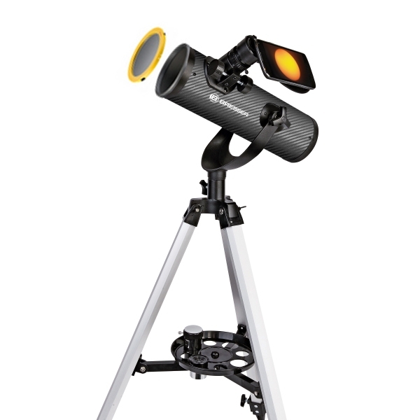 BRESSER Solarix AZ Telescope 76/350 Carbon / 4676359