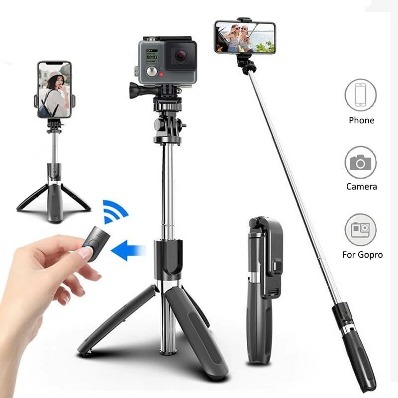 Cellularline Bluetooth Selfie Stick Tripod