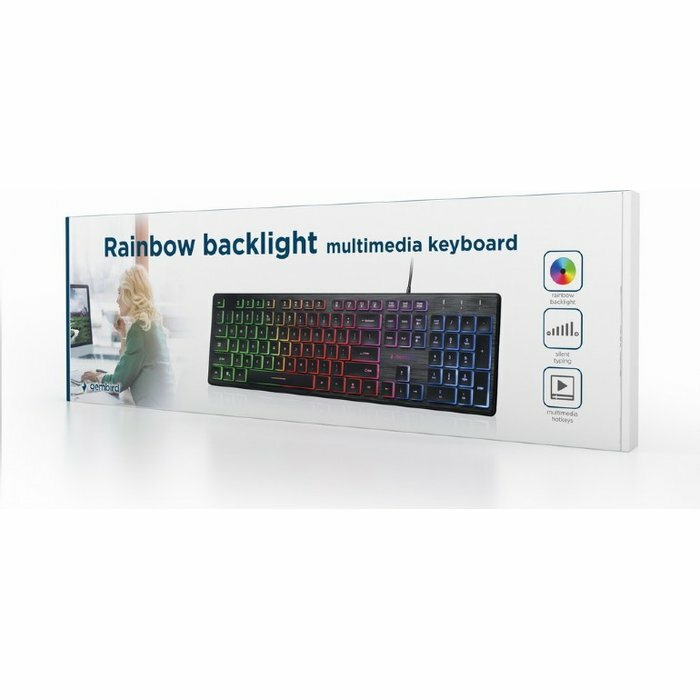 Gembird Rainbow / KB-UML-01 English