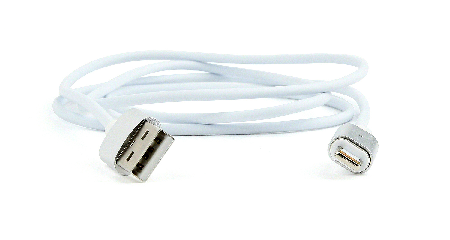 Gembird CC-USB2-AMLMM / Cable 8-pin 1m Silver