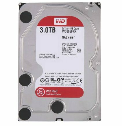WesternDigital WD30EFZX Caviar Red Plus NAS 3.5" HDD 3.0TB