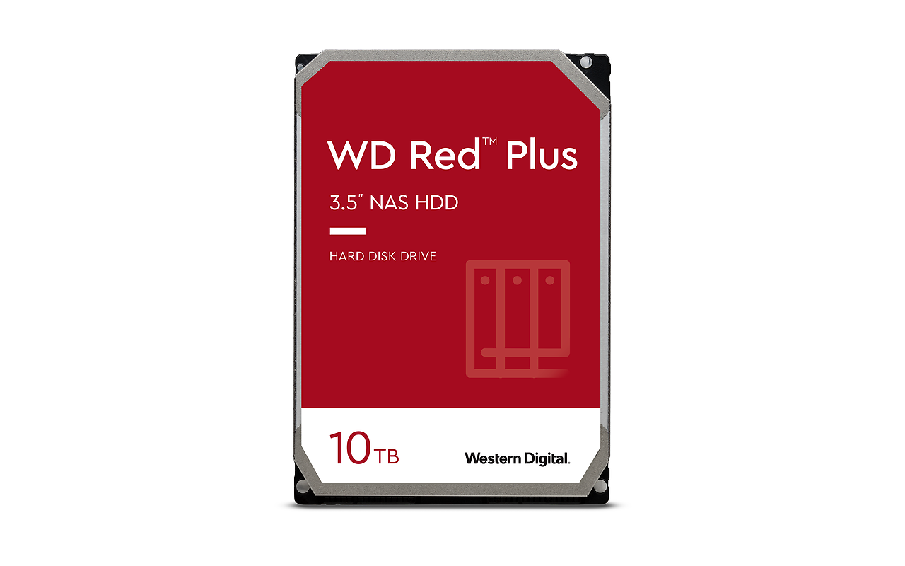 Western Digital Red Plus NAS WD101EFBX / 3.5" HDD 10.0TB
