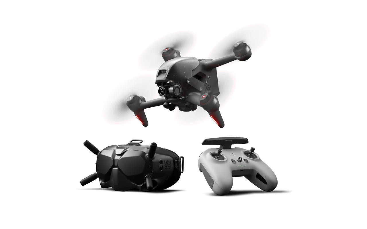 DJI FPV Combo / FPV Goggles V2 / 140km/h / 12MP 4K 60fps / 20min flight / 903860 /